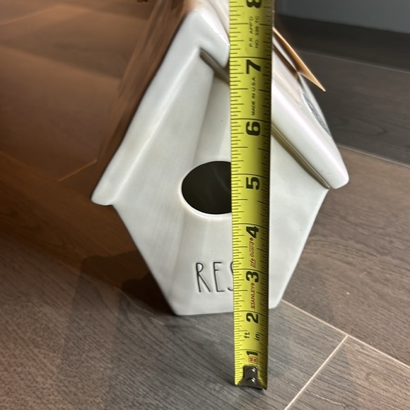 Rae Dunn by Magenta Collection Artisan REST Birdhouse with Nest Graphic - Picture 11 of 14